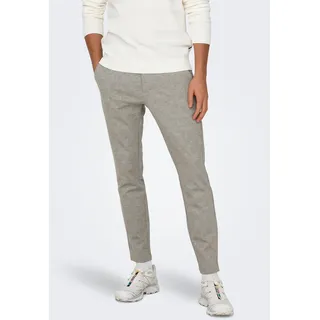 Only & Sons ONSMARK SLIM CHECK Chinohose Grau 29 34
