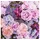 Home fashion Home Fashion, Lilac Flowers, Lunch-Servietten aufgefaltetes Maß 33 cm x 33 cm, im Viertelfalz, 20 Servietten Blumen in rosa und flieder | Rosen | Tischdeko | Decoupage | Serviettentechnik 33x33cm