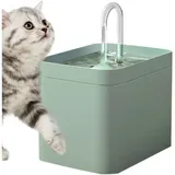 Katzenbrunnen – 1,5 L – Geräuschloser Katzenbrunnen – Nachfüllbarer Und Sicherer Trinkbrunnen – Für Katzen, Kleine Hunde Und Vögel