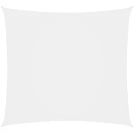 vidaXL Sonnensegel Oxford-Gewebe Quadratisch 3x3 m Weiß