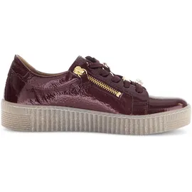 Gabor Sneaker Damen Bordo/Gold 37,5