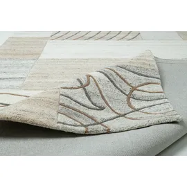 THEKO Wollteppich ¦ grau ¦ Wolle ¦ Maße (cm): B: 300 H: 1