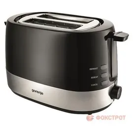 Gorenje T850BK Schwarz/Silber