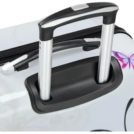 monzana Trolley 4-Rollen 75 cm / 98 l gemustert