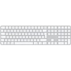 Apple Magic Keyboard mit Touch ID und Ziffern­block, Deutsch, weiße Tasten