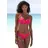 VENICE BEACH Bügel-Bandeau-Bikini Damen Orange/Pink 42 Cup B