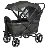 Pinolino »Cruiser Premium«, schwarz Kinder BxTxH: 118x64x116 cm, inkl. Babyschalenadapter und Regenschutzhaube