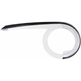 HESLING Kettenschützer "Cambio" , 1-flügelig, Kunststoff, inklusive Zubehör, transparent mit schwarzer Deckleiste, bis 48 Zähne, Ø 22cm