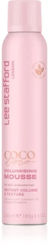 Lee Stafford CoCo LoCo Agave luxuriöser Volumenschaum für sanfte und müde Haare 200 ml