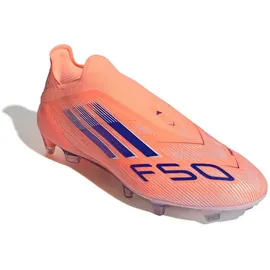 adidas F50 Elite Laceless FG Herren Beam Orange/Lucid Blue/Ftwr White 46
