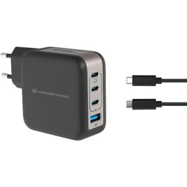 Conceptronic ALTHEA18B 4-Port-100-W-USB-Ladegerät