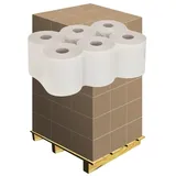 Handtuchrollen 1-lagig Innenauszug weiß, Palette Palette mit 44 Verpackungseinheiten je 6 Rollen