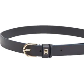 Tommy Hilfiger Damengürtel Leder 2,5 cm Blau 130