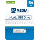 Verbatim MyAlu 64GB Typ-A My Alu Silber - 64 GB