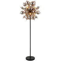 GLOBO Stehleuchte Schwarz max. 25 Watt