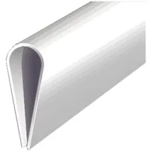 GAH Alberts Klemmprofil Kunststoff 1000 x 15 x 0,9 cm