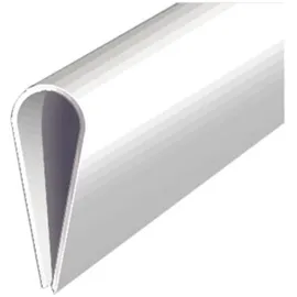 GAH Alberts Klemmprofil Kunststoff 1000 x 15 x 0,9 cm