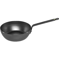 De Buyer Bauernpfanne tief Stahl Mineral Bienenwachs 24cm