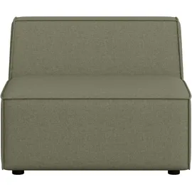 otto home Sessel OTTO HOME "Bequemer Sessel Cavan, Maße B/T/H: 90/90/72 cm", grün, B:90cm H:72cm T:90cm, 100% Polyester, Sessel, Sessel, ohne Armlehne, mit Wellenunterfederung, auch in Bouclé