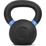 Yes4All SD7M Pulverbeschichtetes Kettlebell aus Gusseisen, 12 kg