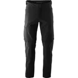 Gonso Herren Adventure Zip Off Radhose lang (Größe 5XL, schwarz)