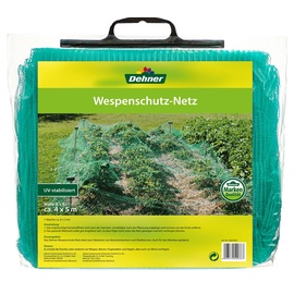 Dehner Wespenschutz-Netz, ca. 5 x 4 m, Kunststoff, grün