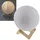 ChiliTec Dekoleuchte "3D Mond" 15cm Ø integr. Li-Akku CT23471 X