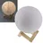 ChiliTec Dekoleuchte "3D Mond" 15cm Ø integr. Li-Akku CT23471 X