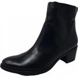 Schwarz Glattleder 37,5