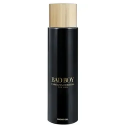 Duschgel Bad Boy Carolina Herrera Bad Boy Gel Flasche Schwarz Kunststoff (1 Stück) (200 ml)