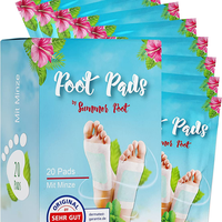 Summer Foot Vorteilspack: Relaxing Fußpads mit Minzöl - 20.0 Stück