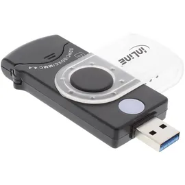 InLine Mobile Card Reader USB 3.0 mit 2 Laufwerken