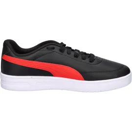 Puma Court Classic Clean Puma Black/For All Time Red/Puma White 45