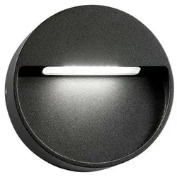 LIGHT-POINT - Serious 1 Wandleuchte IP54 2700K Black