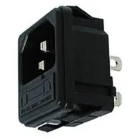 VELLEMAN KALTGERÄTE-STECKVERBINDER - STECKER - CHASSIS - MIT SICHERUNG