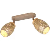 rl live your light Bidar 2-flg. R81572065 Gold/Braun