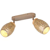 rl live your light Bidar 2-flg. R81572065 Gold/Braun