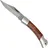 Budoten Damastmesser Wurzelholz Braun