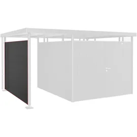 Biohort Seitenwand für Seitendach bei Gerätehaus HighLine Gr. H5 Dunkelgrau