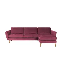 SOHO Ecksofa   ¦ rot ¦ Maße (cm): B: 274 H: 85 T: 156.0