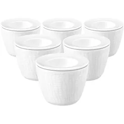 Seltmann Weiden Life Fashion Snack and Egg 6er Set - Luxury White