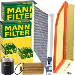 Mann Filter Inspektionspaket Passend Für Mercedes Cklasse W/s 203 Cl203 Cdi: Ölfilter Mercedes-benz: 1121840025 Mercedes-benz: 6111800009 Mercedes-ben