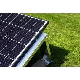 venturama solar Flachdach-Aufständerung Flat-Flex Set für 2 PV Module 10°-20° Neigungswinkel