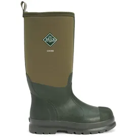 Muck Boots Chore High, Unisex Erwachsene Arbeits-Gummistiefel, Grün (Moss 333), 43 EU (9 UK)