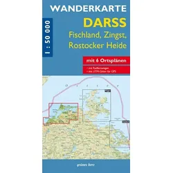 Wanderkarte Darß