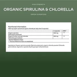 Boma-Lecithin AAVALABS Spirulina & Chlorella Komplex vegan