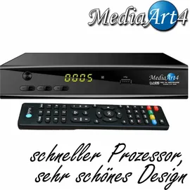 MediaArt Türkische TV Sat Receiver MEDIAART- 4 Full HD Astra + Türksat programmiert USB