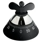 Alessi Kitchen Timer Ø 10,5 cm Kunststoff Schwarz