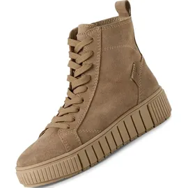 TAMARIS Schnürstiefelette dunkelbeige 39
