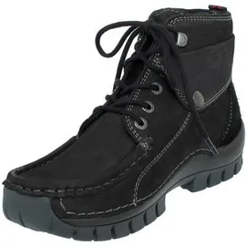 WOLKY Bequeme Stiefeletten Damen, schwarz 38 EU